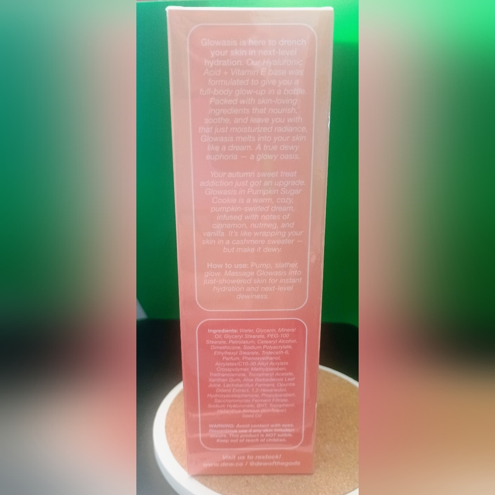 Dew of the Gods Glowasis Vitamin Blend Body Lotion BNIB - Picture 2 of 3